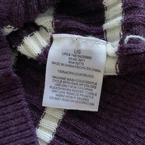 Y2k Abercrombie & Fitch Inspired Preppy Ribbed Lightweight Sweater Top - Picture 5 of 5